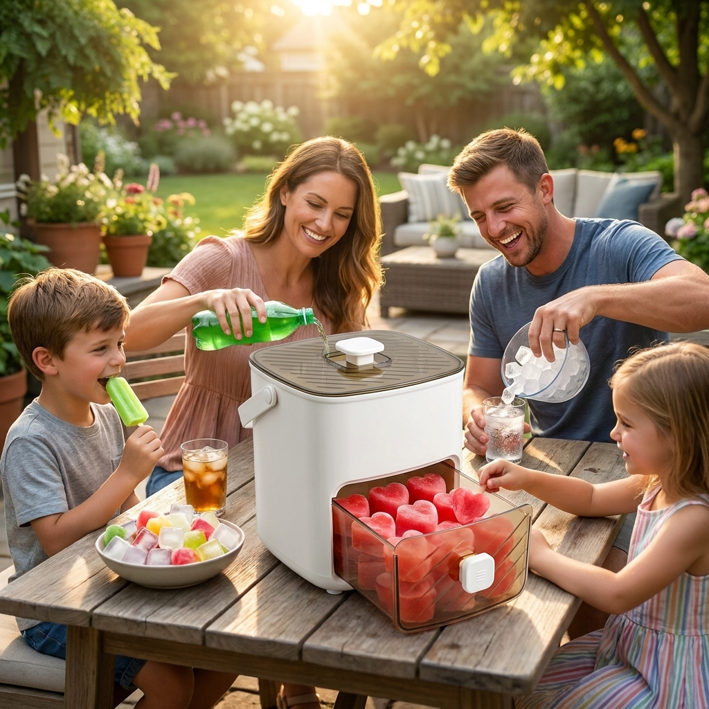 PopCube Portable Ice Cube, Popsicle & Lolly Maker